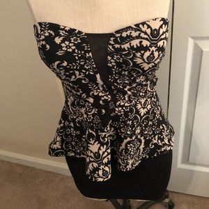 Sexy Strapless Dress